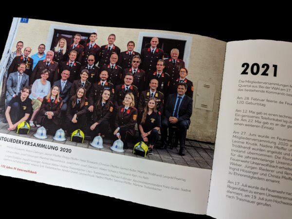 Festschrift "122 Jahre Freiwillige Feuerwehr Unterwolfsbach" – Bild 2