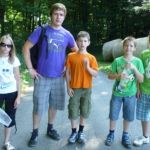 Jasmin Pfeiffer, Jugendführer Michael Fußthaler, Peter Böswarth, Philipp Pfeiffer,
Hannes Hössinger