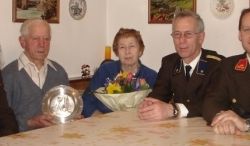 v.l.n.r.: Johann Rath, Ferdinand, Anna und Franz Köberl, Mario Pfeiffer