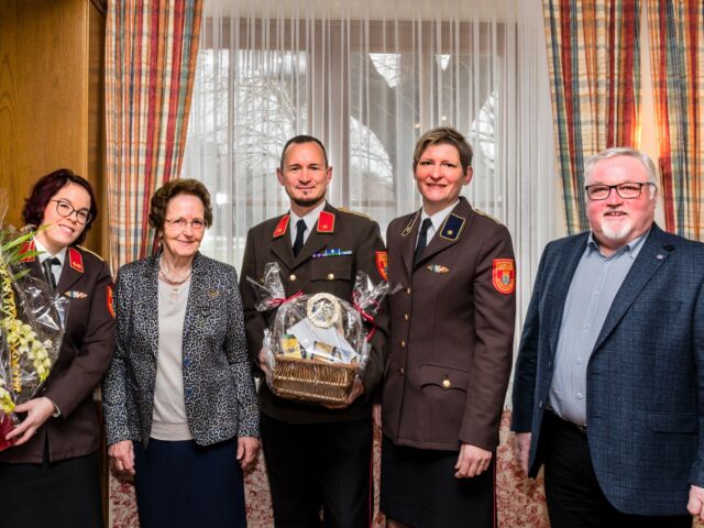 v.l.n.r: Iris Rath, Maria Hössinger, Claus Triebenbacher, Andrea Triebenbacher, Josef Hössinger